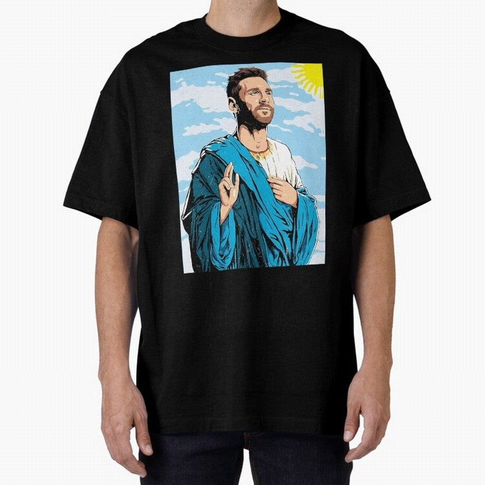 messi god Essential T-Shirt Celebrate FIFA World Cup 2026 Group Stage Driven by Messi, Neymar and Mbappe, Spain Energy, Soccer Culture, Superstar Moments, National Team Dreams and Competitive Fire; Made for Die Hard Supporters, Soccer Lovers, Game