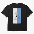 World Cup /Lional Messi/football, soccer Oversized T-Shirt Represent the Passion of FIFA World Cup 2026 Group Stage for Fans of Messi and Cristiano Ronaldo and Argentina and Brazil, Bringing Worldwide Fan Energy, Dramatic Goals, Stadium Lights and