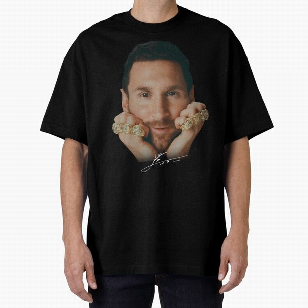 Lionel Messi 8 Ballon d'Or Gold Rings Classic T-Shirt Fuel the Hype around FIFA World Cup 2026 USA Canada Mexico for Fans of Messi and England, Bringing Champion Mindset, Group Stage Buzz, Knockout Tension and Passionate Fan Culture; Built for