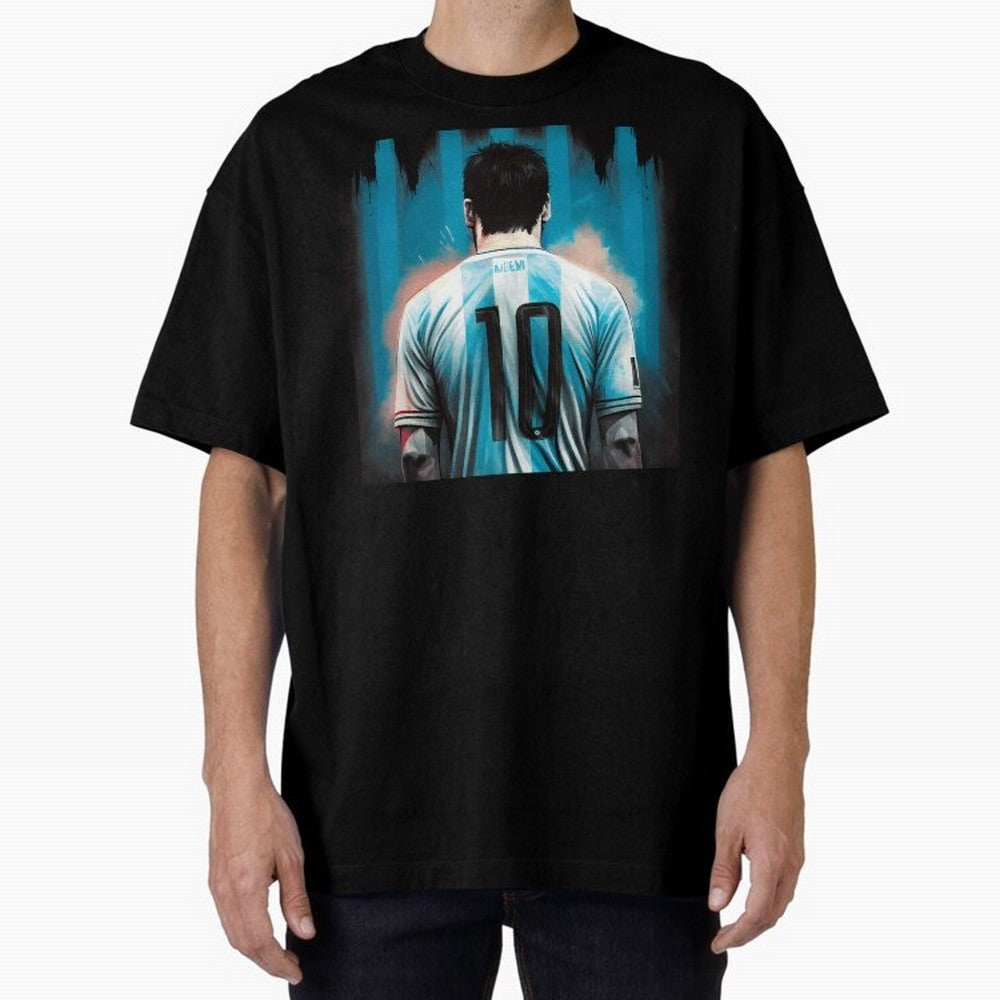 Messi The GOAT Oversized T-Shirt Feel the Trophy Chase of the FIFA World Cup 2026 USA Canada Mexico Journey through Neymar Highlights, Argentina, France and Brazil Pride, Stadium Memories, Football Loyalty, International Chants and Championship