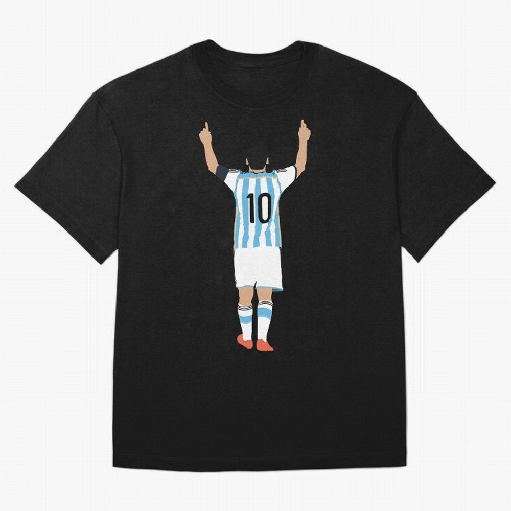 Messi Pop Art Portrait Classic T-Shirt Bring International Match Energy to FIFA World Cup 2026 for Fans of Messi, CR7 and Mbappe and Spain, Bringing Stadium Memories, Football Loyalty, International Chants and Championship Tradition; Ideal for Fans