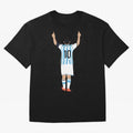 Messi Pop Art Portrait Classic T-Shirt Bring International Match Energy to FIFA World Cup 2026 for Fans of Messi, CR7 and Mbappe and Spain, Bringing Stadium Memories, Football Loyalty, International Chants and Championship Tradition; Ideal for Fans