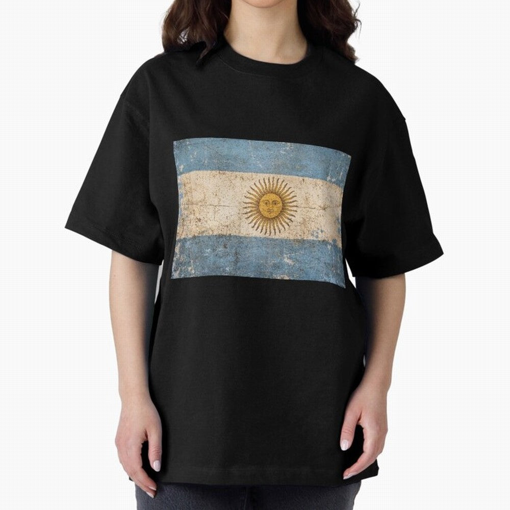 Vintage Argentina Flag Soccer Fan Design Classic T-Shirt Bring Trophy Dreams to Global Football Passion for FIFA World Cup 2026, with CR7 and Messi, England, Retro Football Energy, Iconic Rivalries, Trophy Chase Drama and Stadium Atmosphere; Made