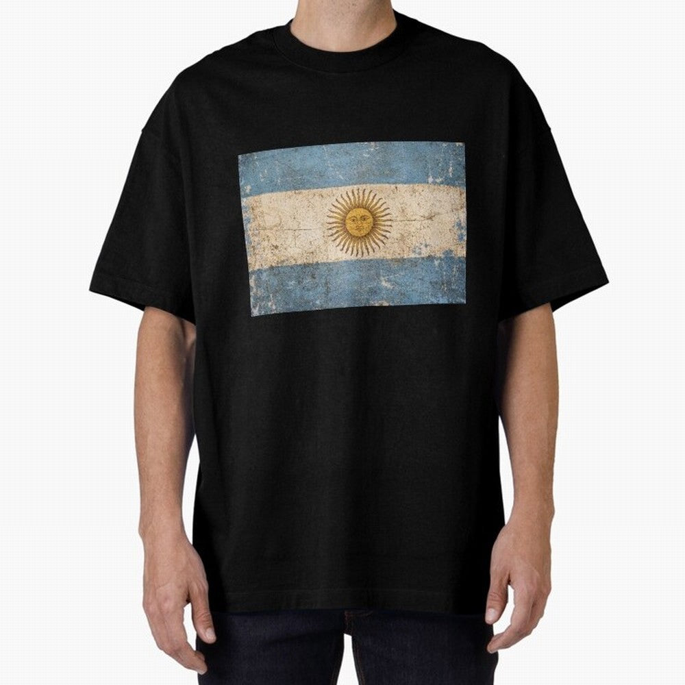 Vintage Argentina Flag Soccer Fan Design Classic T-Shirt Bring Trophy Dreams to Global Football Passion for FIFA World Cup 2026, with CR7 and Messi, England, Retro Football Energy, Iconic Rivalries, Trophy Chase Drama and Stadium Atmosphere; Made