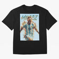 Messi Pop Art Portrait Classic T-Shirt Represent Football Lovers during the FIFA World Cup 2026 Journey through CR7 and Messi Highlights, France and Portugal Pride, Goal Celebration Energy, Supporter Heritage, Football Icons and Worldwide