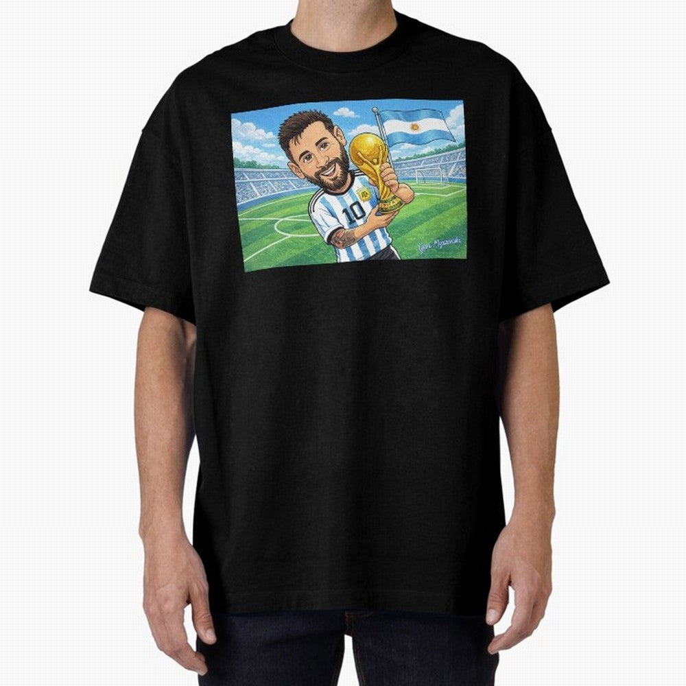 Lionel Messi Argentina World Cup 2022 Classic T-Shirt Embrace FIFA World Cup 2026 USA Canada Mexico for Fans of Haaland and England and Germany, Bringing Match Day Excitement, Supporter Culture, Golden Goals and Global Football Passion; Ideal for