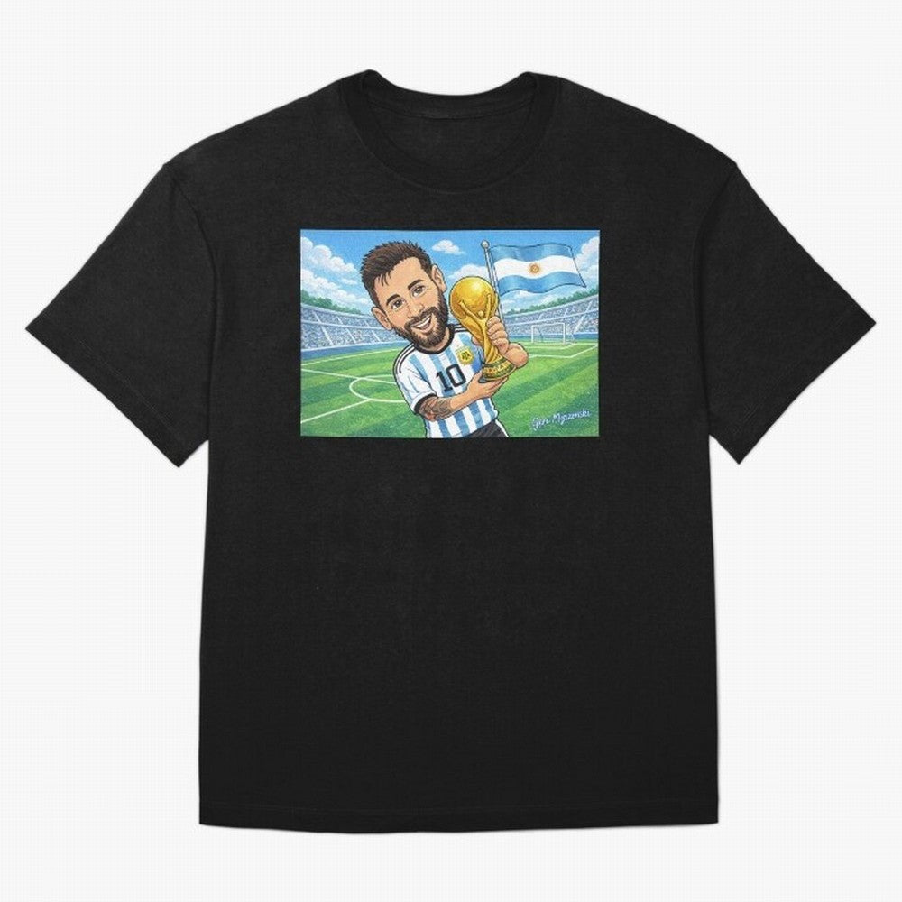 Lionel Messi Argentina World Cup 2022 Classic T-Shirt Embrace FIFA World Cup 2026 USA Canada Mexico for Fans of Haaland and England and Germany, Bringing Match Day Excitement, Supporter Culture, Golden Goals and Global Football Passion; Ideal for