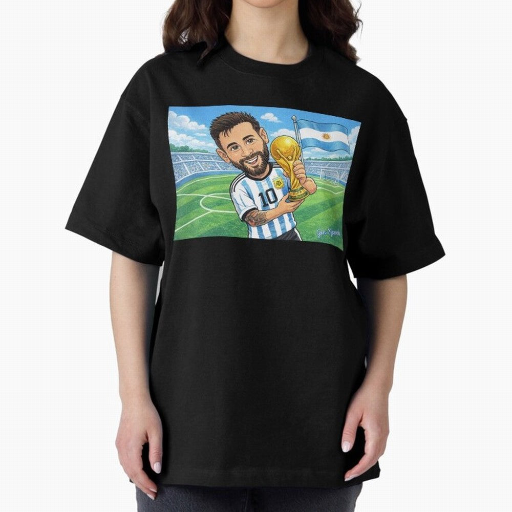 Lionel Messi Argentina World Cup 2022 Classic T-Shirt Embrace FIFA World Cup 2026 USA Canada Mexico for Fans of Haaland and England and Germany, Bringing Match Day Excitement, Supporter Culture, Golden Goals and Global Football Passion; Ideal for