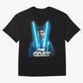 Messi Pop Art Portrait Oversized T-Shirt Celebrate Global Passion for FIFA World Cup 2026 USA Canada Mexico Spirit, Capturing Spain and Netherlands, Messi, Champion Mindset, Group Stage Buzz, Knockout Tension and Passionate Fan Culture; Perfect for