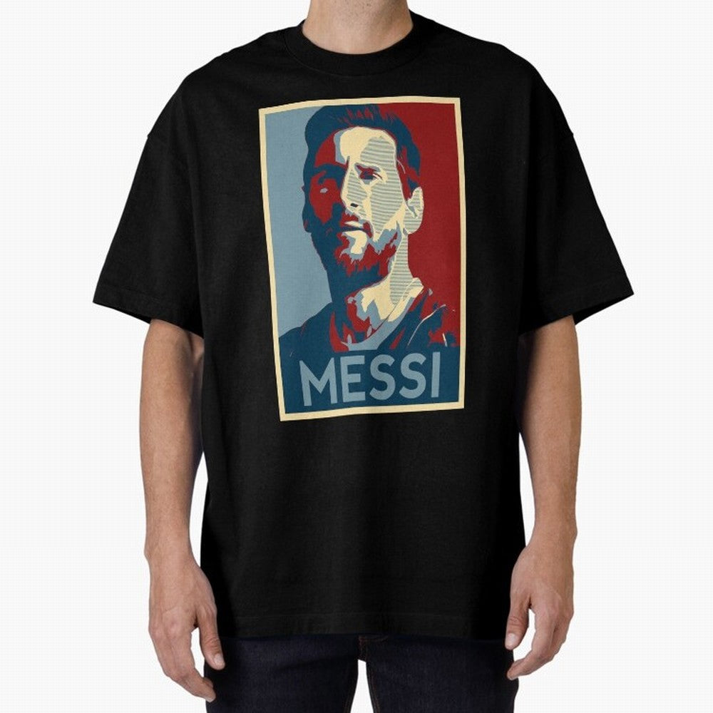 Lionel Messi Oversized T-Shirt Make Game Day About FIFA World Cup 2026 Group Stage for Fans of Haaland and Mbappe and Argentina, France and Brazil, Bringing Supporter Pride, Iconic Celebrations, Legendary Names and Global Match Day Energy; Made for