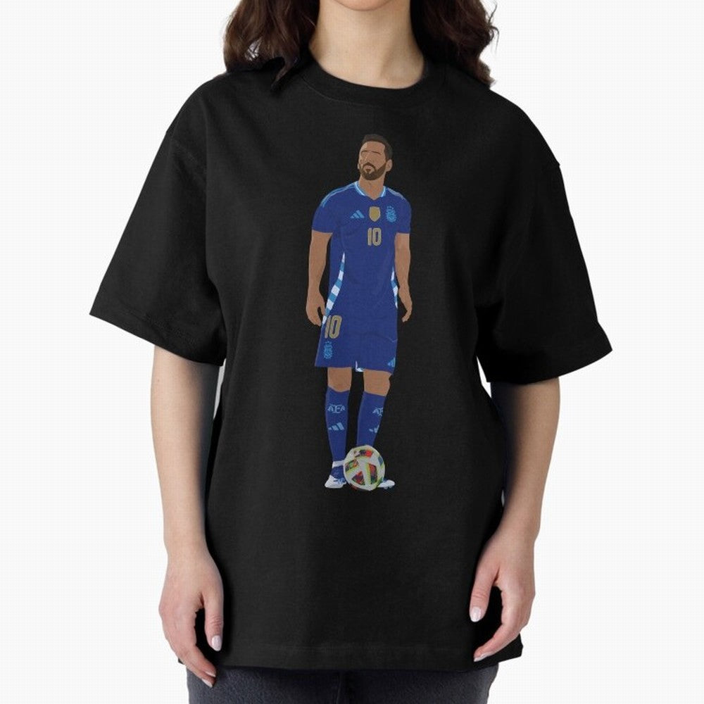 Leo Messi Classic T-Shirt Support FIFA World Cup 2026 Group Stage Capturing Cristiano Ronaldo, Haaland and CR7, France and Portugal Energy, Fan Favorite Moments, National Team Passion, Big Match Drama and Soccer History; Great for Watch Parties,