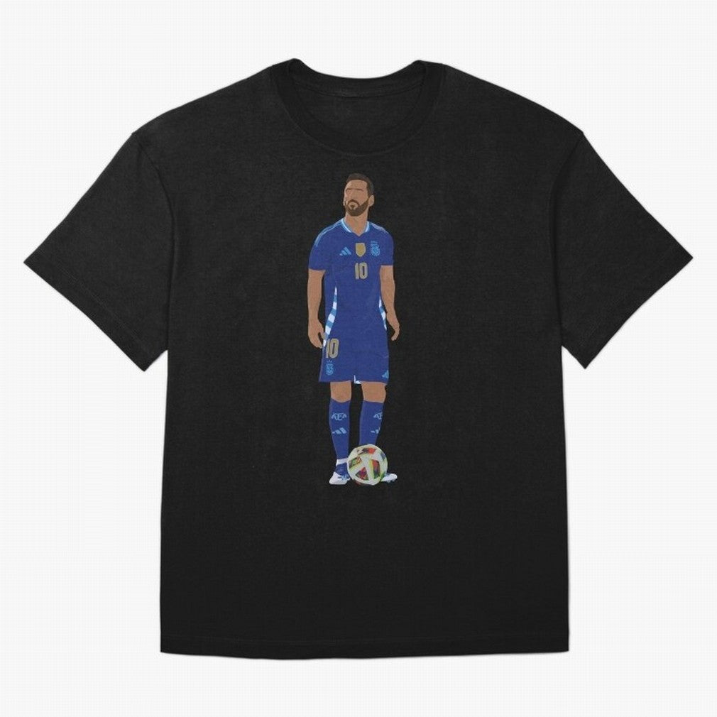 Leo Messi Classic T-Shirt Support FIFA World Cup 2026 Group Stage Capturing Cristiano Ronaldo, Haaland and CR7, France and Portugal Energy, Fan Favorite Moments, National Team Passion, Big Match Drama and Soccer History; Great for Watch Parties,