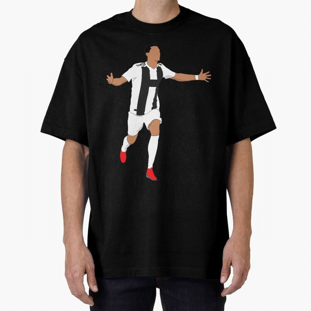 Ronaldo Oversized T-Shirt Celebrate the Biggest Stage of FIFA World Cup 2026 USA Canada Mexico for Fans of Cristiano Ronaldo and Argentina, Bringing Game Day Rituals, Football Legends, Country Pride and the Road to the Final; Perfect for Fans,