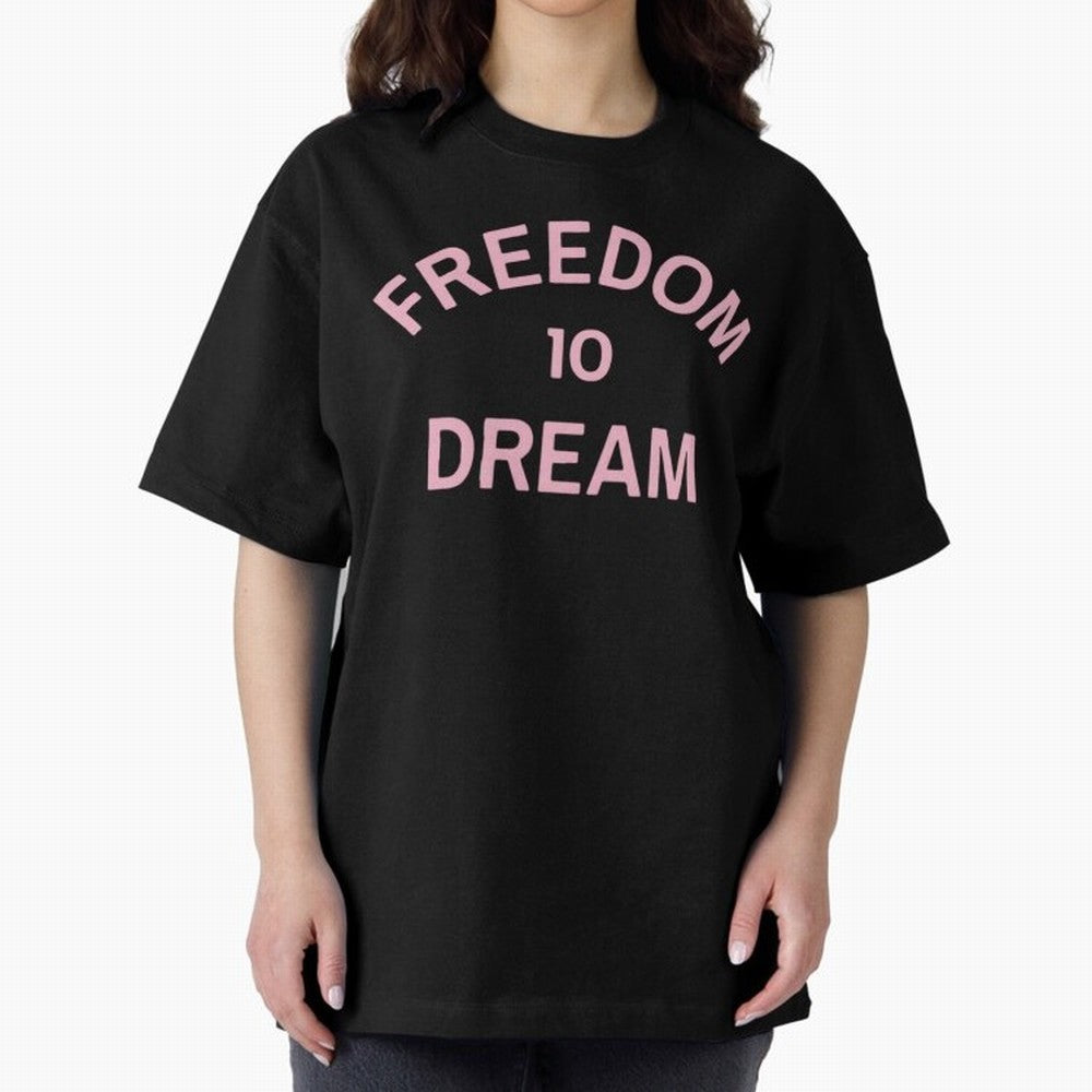 Freedom 10 Dream Oversized T-Shirt Bring World Football Passion into Match Day Hype around FIFA World Cup 2026 Group Stage, Haaland and Mbappe, Argentina, Champion Mindset, Group Stage Buzz, Knockout Tension and Passionate Fan Culture; Perfect for