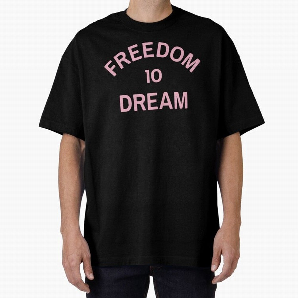 Freedom 10 Dream Oversized T-Shirt Bring World Football Passion into Match Day Hype around FIFA World Cup 2026 Group Stage, Haaland and Mbappe, Argentina, Champion Mindset, Group Stage Buzz, Knockout Tension and Passionate Fan Culture; Perfect for