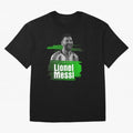 Lionel Messi Oversized T-Shirt Follow the Road to Match Day Hype around FIFA World Cup 2026 USA Canada Mexico, CR7 and Messi, England and Germany, Soccer Culture, Superstar Moments, National Team Dreams and Competitive Fire; Ideal for Football