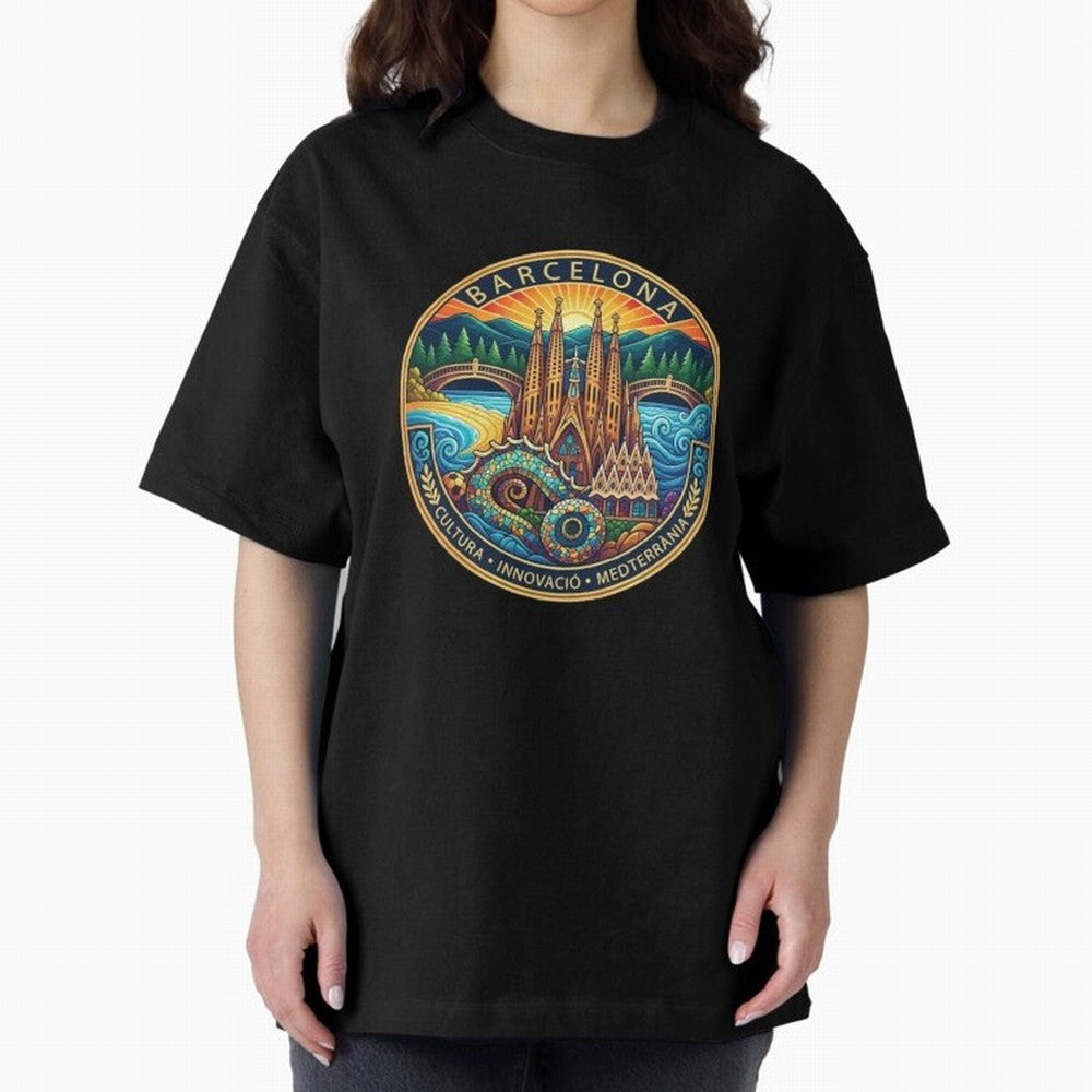 BARCELONA Oversized T-Shirt Make the Season About the FIFA World Cup 2026 Group Stage Journey through Cristiano Ronaldo Highlights, Netherlands Pride, Sports Nostalgia, International Competition, Famous Players and Unforgettable Victories; Made for