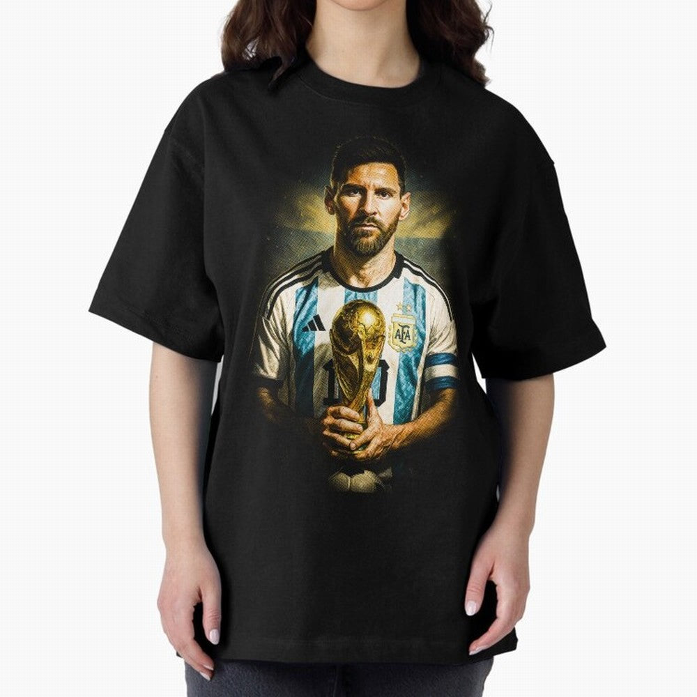 Lionel Messi Classic T-Shirt Celebrate Classic Football Spirit in FIFA World Cup 2026 USA Canada Mexico Spirit, Made for Brazil, Portugal and Argentina, Cristiano Ronaldo, Haaland and CR7, Worldwide Fan Energy, Dramatic Goals, Stadium Lights and