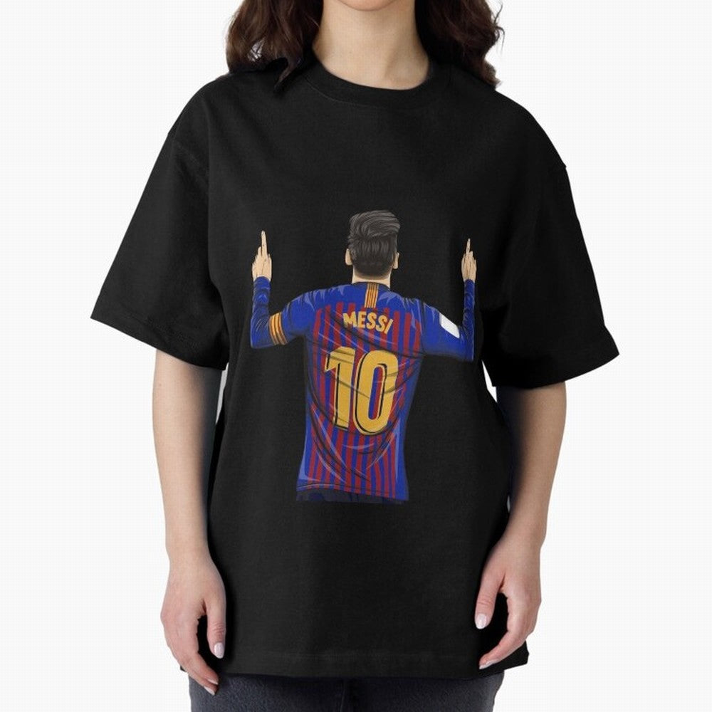 Lionel Messi Barcelona's Version Classic T-Shirt Support Iconic Players in Match Day Hype around FIFA World Cup 2026 Group Stage, Mbappe, Argentina, Classic Soccer Heritage, Championship Pressure, Fan Loyalty and International Pride; Perfect for