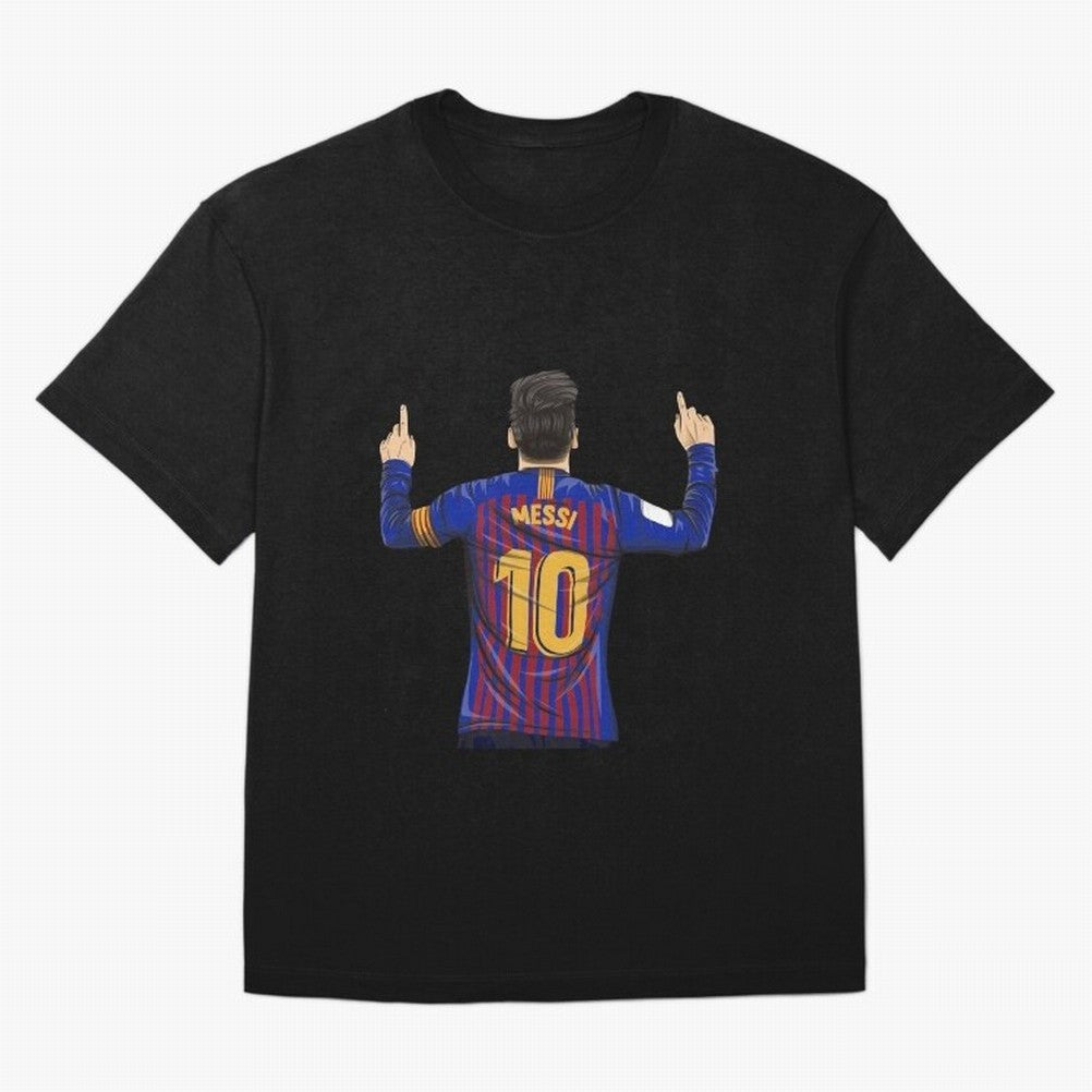 Lionel Messi Barcelona's Version Classic T-Shirt Support Iconic Players in Match Day Hype around FIFA World Cup 2026 Group Stage, Mbappe, Argentina, Classic Soccer Heritage, Championship Pressure, Fan Loyalty and International Pride; Perfect for