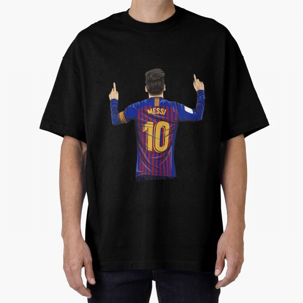 Lionel Messi Barcelona's Version Classic T-Shirt Support Iconic Players in Match Day Hype around FIFA World Cup 2026 Group Stage, Mbappe, Argentina, Classic Soccer Heritage, Championship Pressure, Fan Loyalty and International Pride; Perfect for