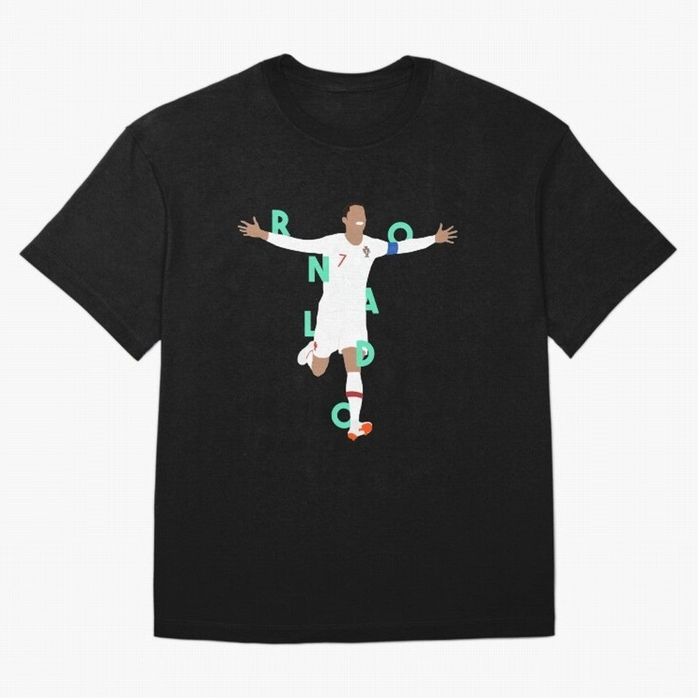 Ronaldo (Mint Green) Oversized T-Shirt Bring Legendary Rivalry Energy to the FIFA World Cup 2026 Journey through Messi Highlights, Brazil, Portugal and Argentina Pride, Goal Celebration Energy, Supporter Heritage, Football Icons and Worldwide