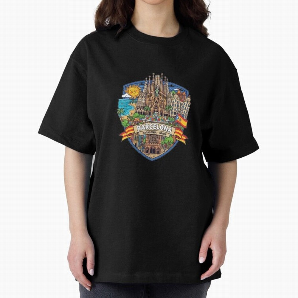 BARCELONA Classic T-Shirt Stand with Global Football Passion for FIFA World Cup 2026, Built around Messi, CR7 and Mbappe, Brazil, Portugal and Argentina, Supporter Pride, Iconic Celebrations, Legendary Names and Global Match Day Energy; Great for