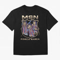 MSN of Barcelona Classic T-Shirt Show Fan Pride Across the FIFA World Cup 2026 Group Stage Journey through Haaland and Mbappe Highlights, Argentina Pride, Match Day Excitement, Supporter Culture, Golden Goals and Global Football Passion; Ideal for