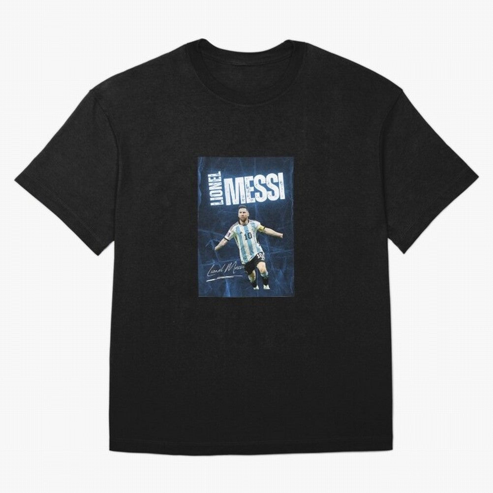 Lionel Messi Classic T-Shirt Stand with Match Day Hype around FIFA World Cup 2026 USA Canada Mexico, Neymar, Haaland and Cristiano Ronaldo, Netherlands, Supporter Pride, Iconic Celebrations, Legendary Names and Global Match Day Energy; Built for