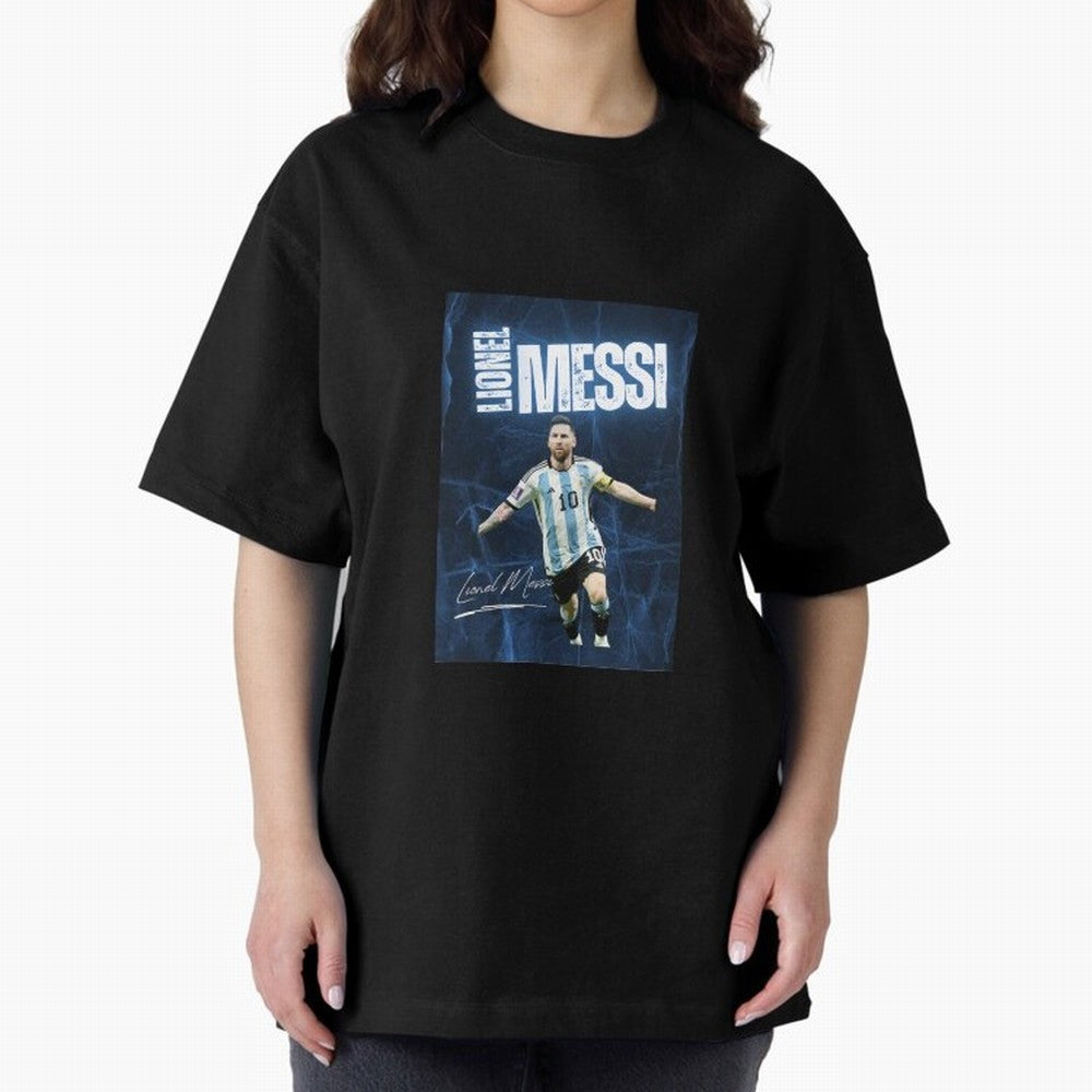 Lionel Messi Classic T-Shirt Stand with Match Day Hype around FIFA World Cup 2026 USA Canada Mexico, Neymar, Haaland and Cristiano Ronaldo, Netherlands, Supporter Pride, Iconic Celebrations, Legendary Names and Global Match Day Energy; Built for