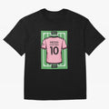 Leo Messi Inter Miami 8-Bit Soccer Football Classic T-Shirt Feel the Trophy Chase of Global Football Passion for FIFA World Cup 2026 USA Canada Mexico, Inspired by Neymar, Brazil, Tournament Hype, Historic Matchups, Family Viewing Parties and