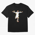 Ronaldo (Gold) Classic T-Shirt Carry FIFA World Cup 2026 Group Stage Highlighting Cristiano Ronaldo, Haaland and CR7, England, France and Netherlands Energy, Retro Football Energy, Iconic Rivalries, Trophy Chase Drama and Stadium Atmosphere; Made