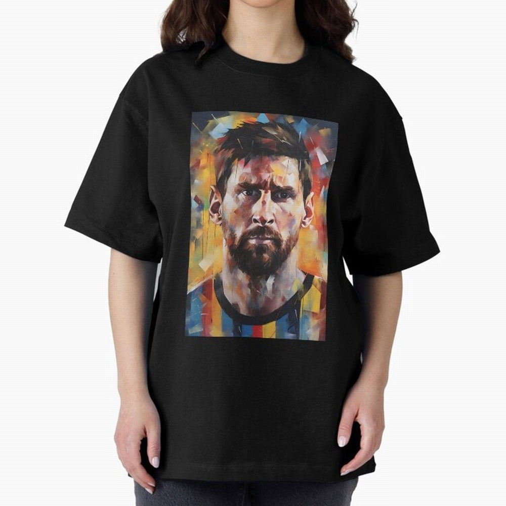 Lionel Messi Oversized T-Shirt Celebrate Golden Goal Energy in the FIFA World Cup 2026 USA Canada Mexico Journey through Mbappe and Neymar Highlights, England and Germany Pride, Supporter Pride, Iconic Celebrations, Legendary Names and Global Match