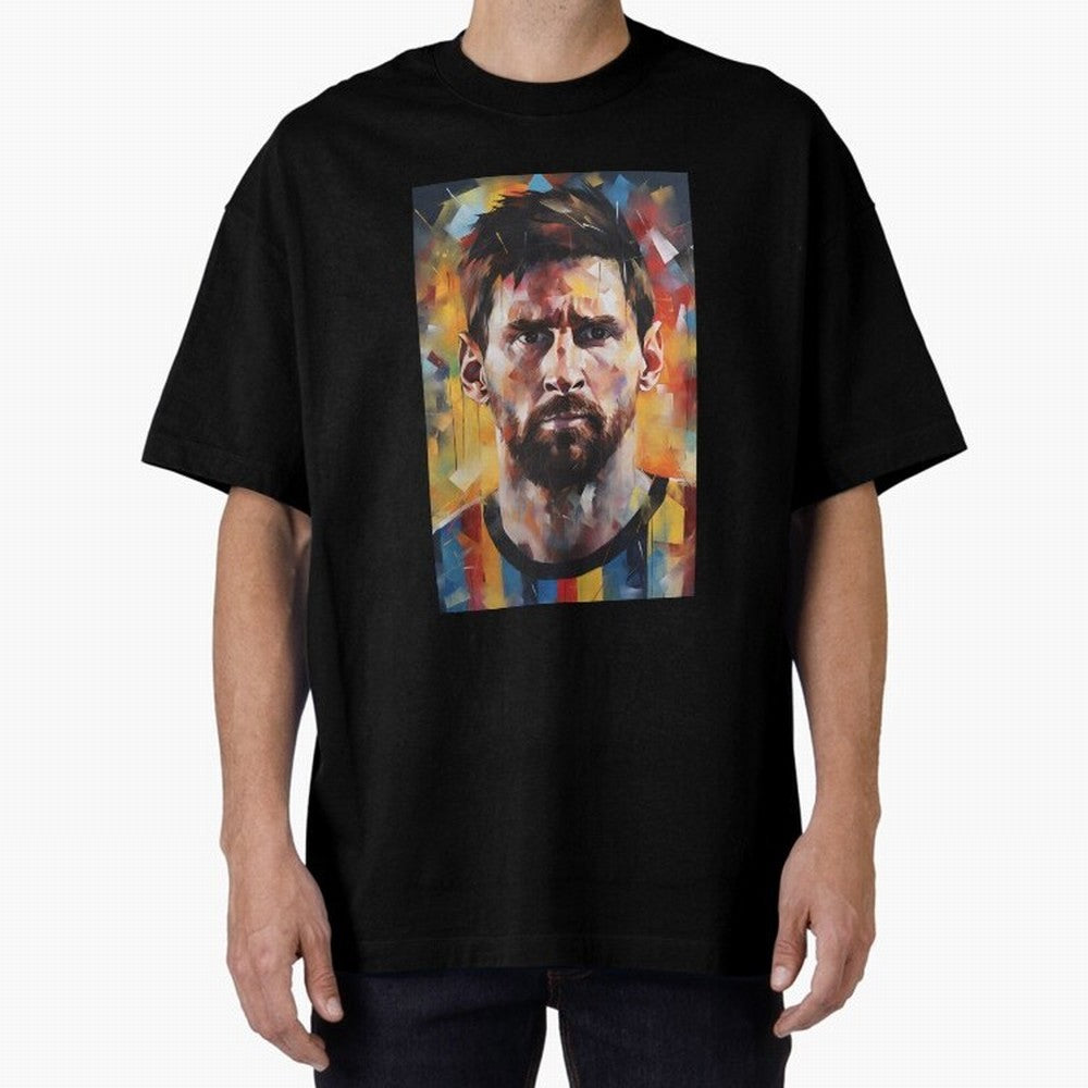 Lionel Messi Oversized T-Shirt Celebrate Golden Goal Energy in the FIFA World Cup 2026 USA Canada Mexico Journey through Mbappe and Neymar Highlights, England and Germany Pride, Supporter Pride, Iconic Celebrations, Legendary Names and Global Match