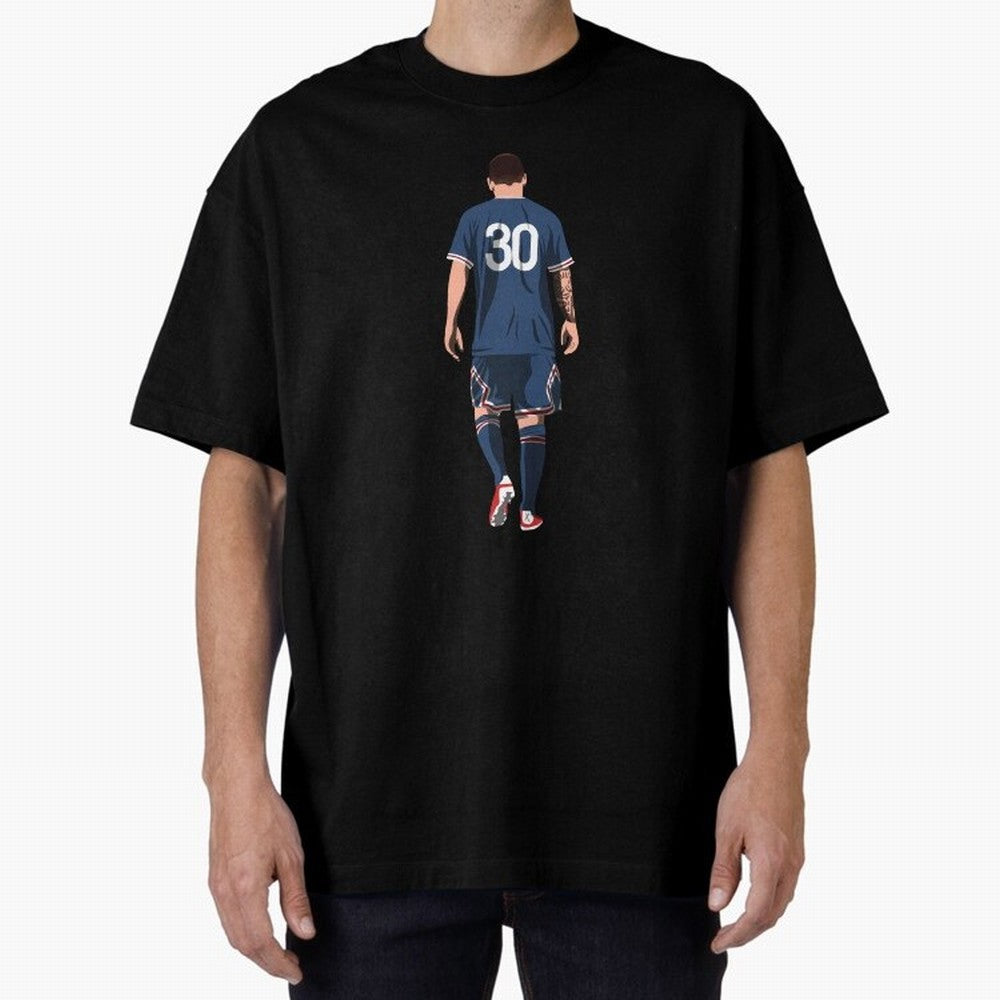 Lionel Messi Oversized T-Shirt Honor the Football Icons of FIFA World Cup 2026 USA Canada Mexico for Fans of Messi, Neymar and Mbappe and Portugal, Bringing Football Festival Excitement, Trophy Ambitions, Country Rivalries and Star Player Buzz;