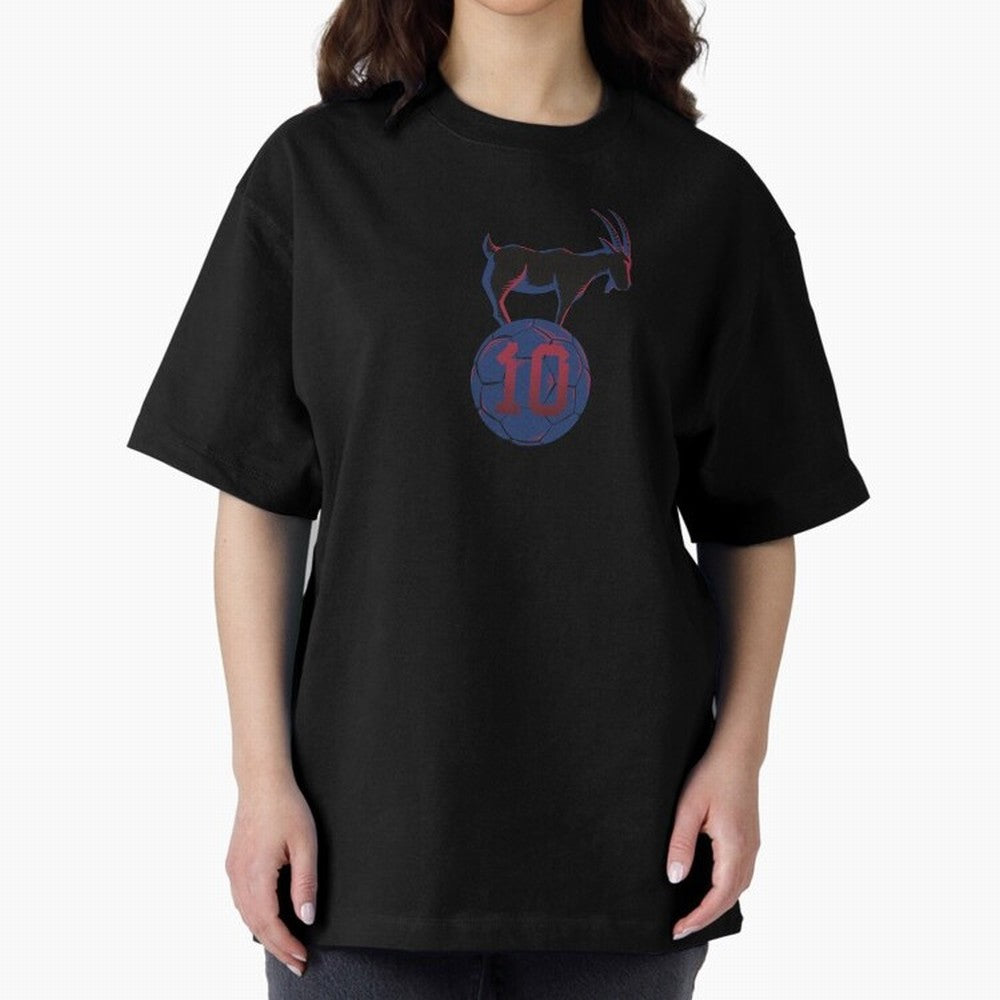 Messi 10 GOAT (Blue Soccer Ball FCB Futbol) Classic T-Shirt Honor the Beautiful Game during FIFA World Cup 2026 Group Stage Capturing Cristiano Ronaldo, Argentina and Brazil Energy, Soccer Culture, Superstar Moments, National Team Dreams and