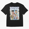 Messi Champion Vintage Retro Design Classic T-Shirt Celebrate Fan Culture around Global Football Passion for FIFA World Cup 2026 USA Canada Mexico, Built around Neymar, Argentina and Brazil, Football Passion, Legendary Performances, Festival Vibes