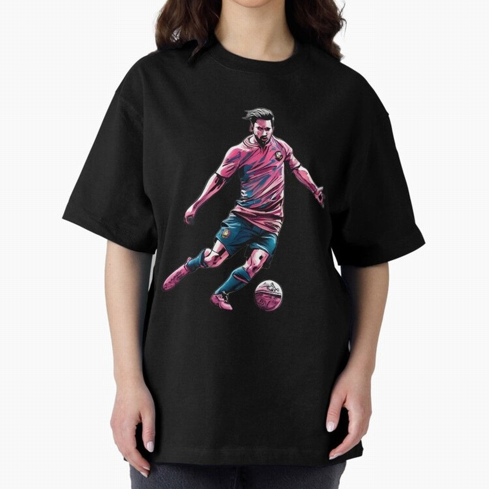 Lionel Messi watercolor drawing Classic T-Shirt Experience the Global Stage of FIFA World Cup 2026 USA Canada Mexico Capturing Messi and Cristiano Ronaldo, Brazil, Portugal and Argentina Energy, Fan Favorite Moments, National Team Passion, Big