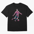 Lionel Messi watercolor drawing Classic T-Shirt Experience the Global Stage of FIFA World Cup 2026 USA Canada Mexico Capturing Messi and Cristiano Ronaldo, Brazil, Portugal and Argentina Energy, Fan Favorite Moments, National Team Passion, Big
