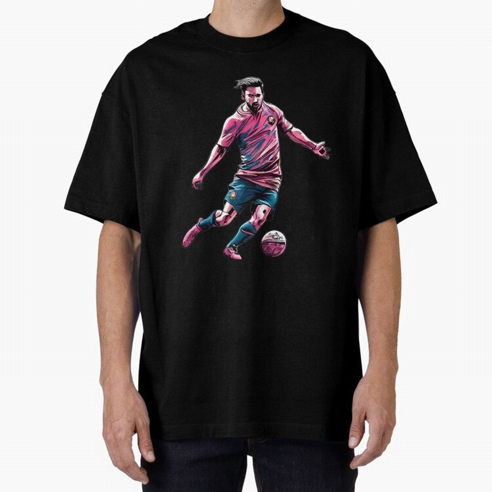 Lionel Messi watercolor drawing Classic T-Shirt Experience the Global Stage of FIFA World Cup 2026 USA Canada Mexico Capturing Messi and Cristiano Ronaldo, Brazil, Portugal and Argentina Energy, Fan Favorite Moments, National Team Passion, Big