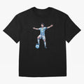 The GOAT | Anime style Classic T-Shirt Share the Excitement of Match Day Hype around FIFA World Cup 2026 USA Canada Mexico, Messi, Neymar and Mbappe, Spain and Netherlands, Sports Nostalgia, International Competition, Famous Players and