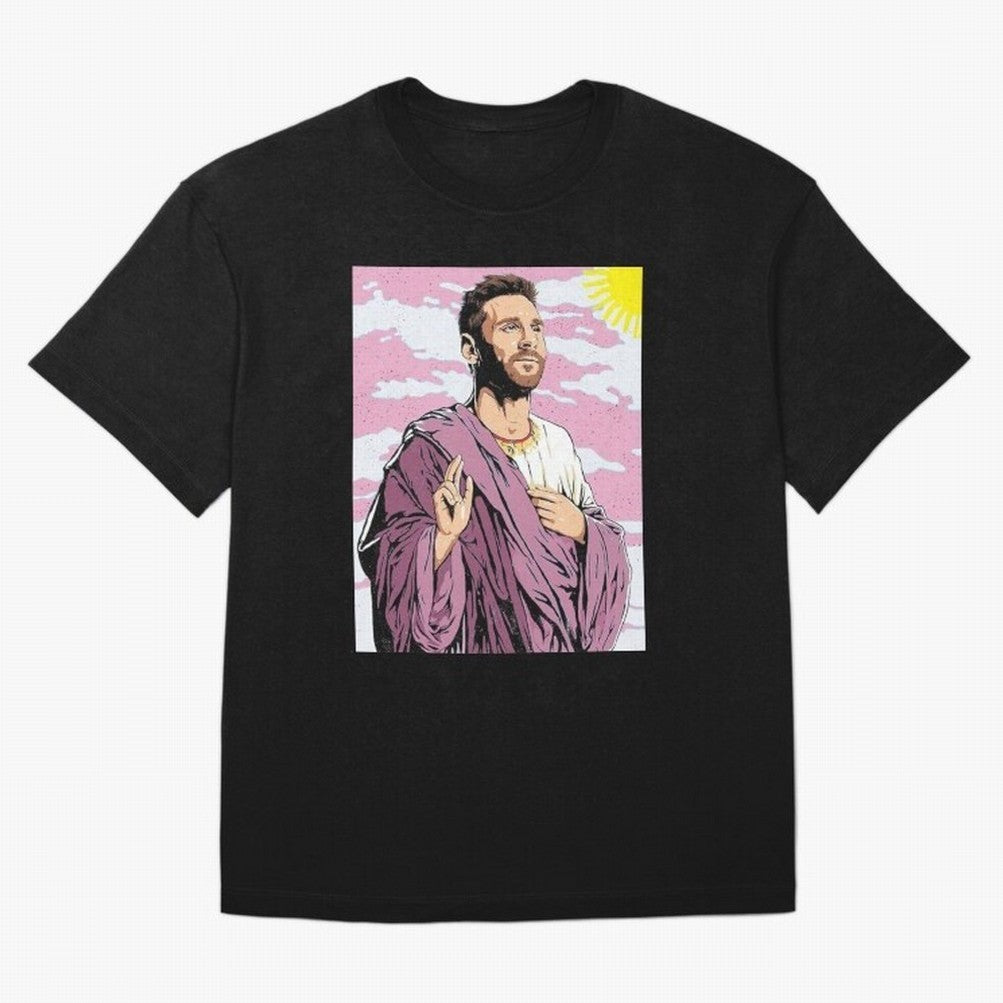 Messi the best Oversized T-Shirt Capture Global Football Passion for FIFA World Cup 2026 USA Canada Mexico, Filled with Haaland and Mbappe, England, France and Netherlands, Championship Spirit, Famous Goals, Roaring Crowds and International