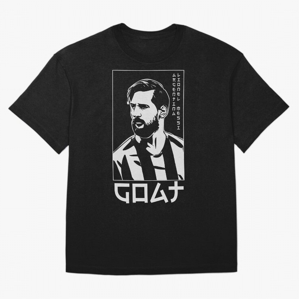 Lionel Messi Japanese Style Portrait art illustration Classic T-Shirt Celebrate the Stars of Match Day Hype around FIFA World Cup 2026 Group Stage, Mbappe and Neymar, Netherlands, Worldwide Fan Energy, Dramatic Goals, Stadium Lights and