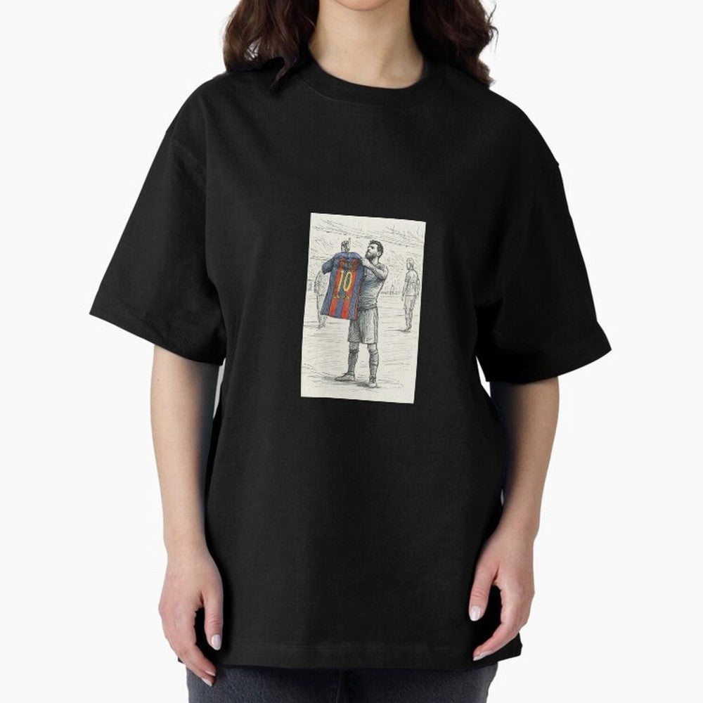 Lionel Messi Iconic Celebration Urban Sketch Classic T-Shirt Bring World Football Passion into FIFA World Cup 2026 Group Stage Spirit, Built around Portugal, Spain and Germany, Haaland, Soccer Culture, Superstar Moments, National Team Dreams and
