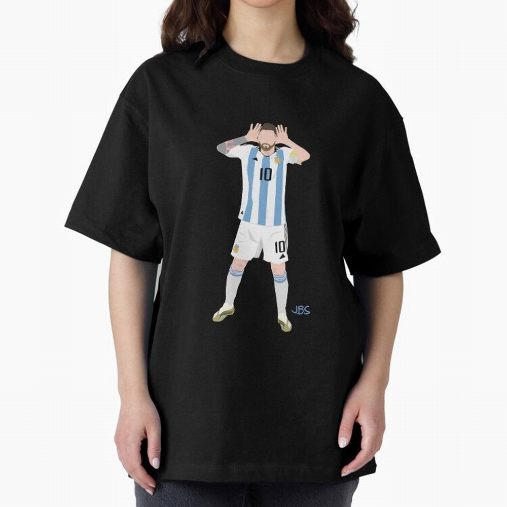 Lionel Messi celebrates against the Netherlands Classic T-Shirt Celebrate Classic Football Spirit in FIFA World Cup 2026 USA Canada Mexico Spirit, with Spain and Netherlands, Messi and Cristiano Ronaldo, Supporter Pride, Iconic Celebrations,