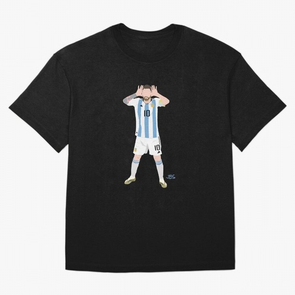 Lionel Messi celebrates against the Netherlands Classic T-Shirt Celebrate Classic Football Spirit in FIFA World Cup 2026 USA Canada Mexico Spirit, with Spain and Netherlands, Messi and Cristiano Ronaldo, Supporter Pride, Iconic Celebrations,