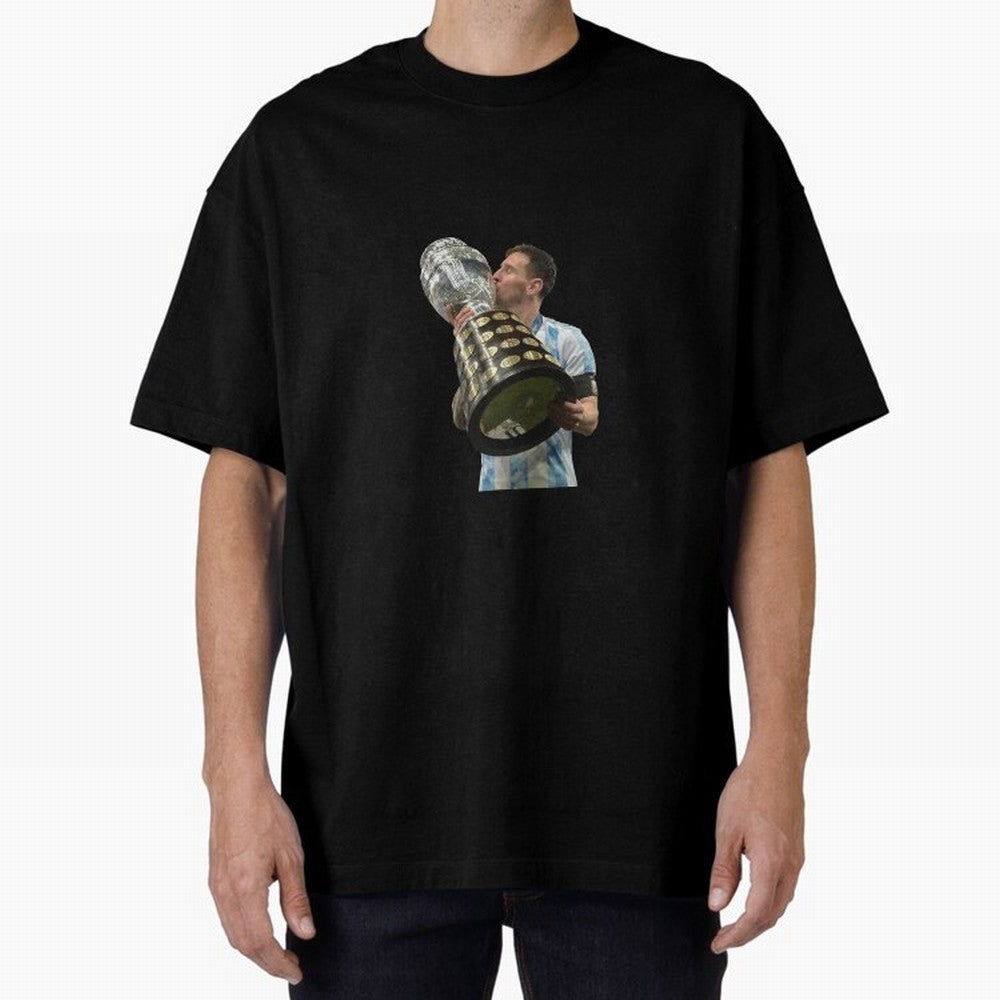 Messi Cup Oversized T-Shirt Show Your Tournament Heart for FIFA World Cup 2026 Spirit, Inspired by Netherlands, Cristiano Ronaldo, Haaland and CR7, Tournament Hype, Historic Matchups, Family Viewing Parties and Global Sports Pride; Made for