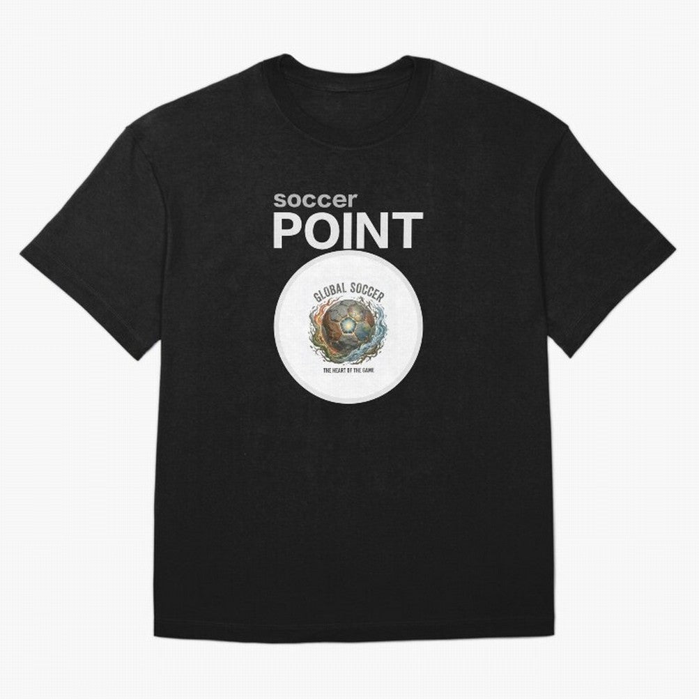 soccer POINT Classic T-Shirt Bring Champion Energy into FIFA World Cup 2026 USA Canada Mexico Spirit, Driven by Brazil, CR7 and Messi, Global Supporter Spirit, Legendary Goals, National Colors and Tournament Celebration; Ideal for Passionate Fans