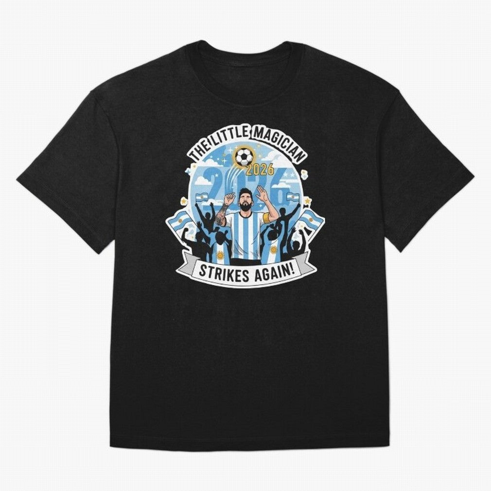 Messi - the little magician strikes again Classic T-Shirt Celebrate Rivalries and Pride in the FIFA World Cup 2026 Journey through Mbappe Highlights, England Pride, Football Festival Excitement, Trophy Ambitions, Country Rivalries and Star Player