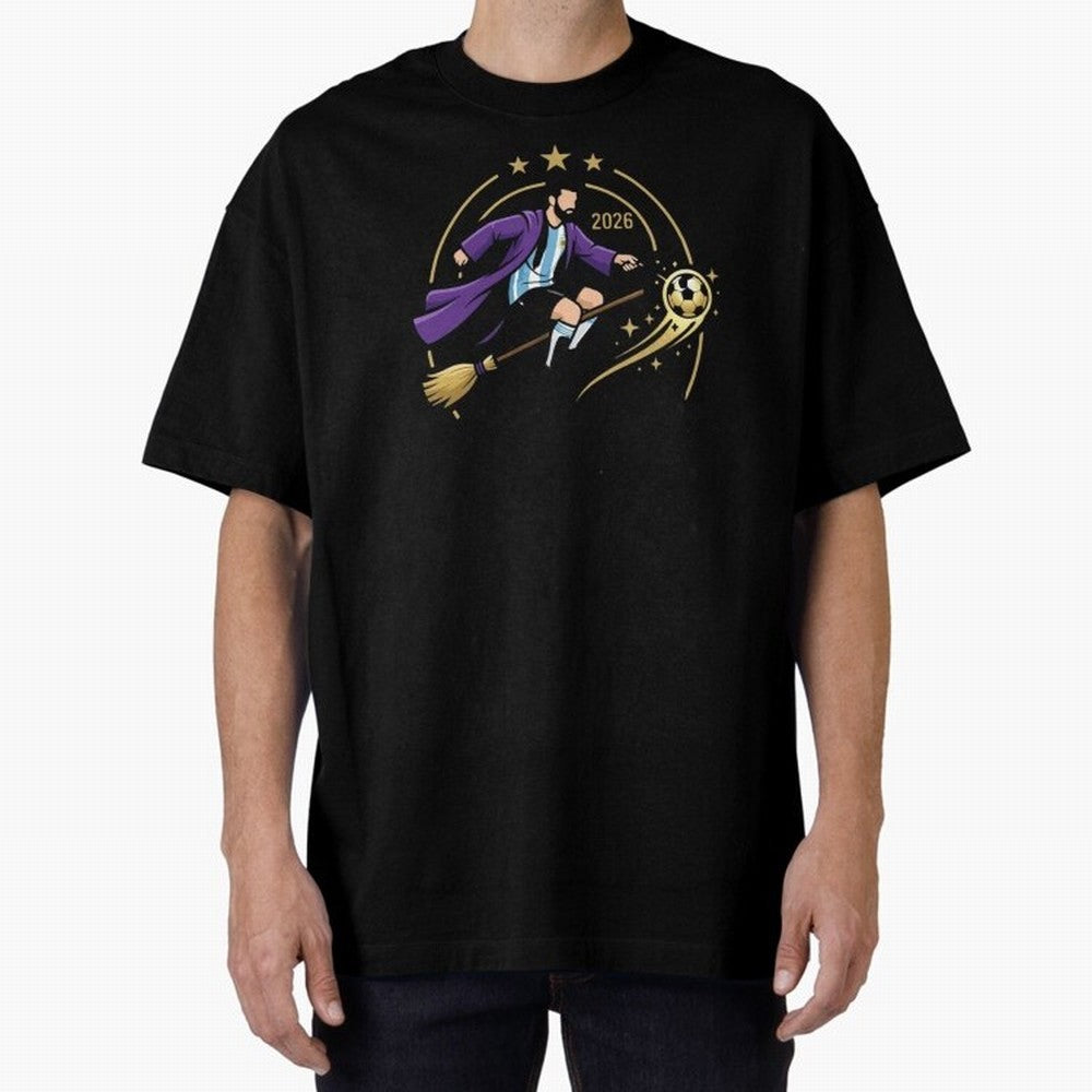 Messi X Harry Potter Classic T-Shirt Show Your Tournament Heart for FIFA World Cup 2026 Group Stage Spirit, Capturing Brazil, Portugal and Argentina, CR7, Tournament Hype, Historic Matchups, Family Viewing Parties and Global Sports Pride; Created